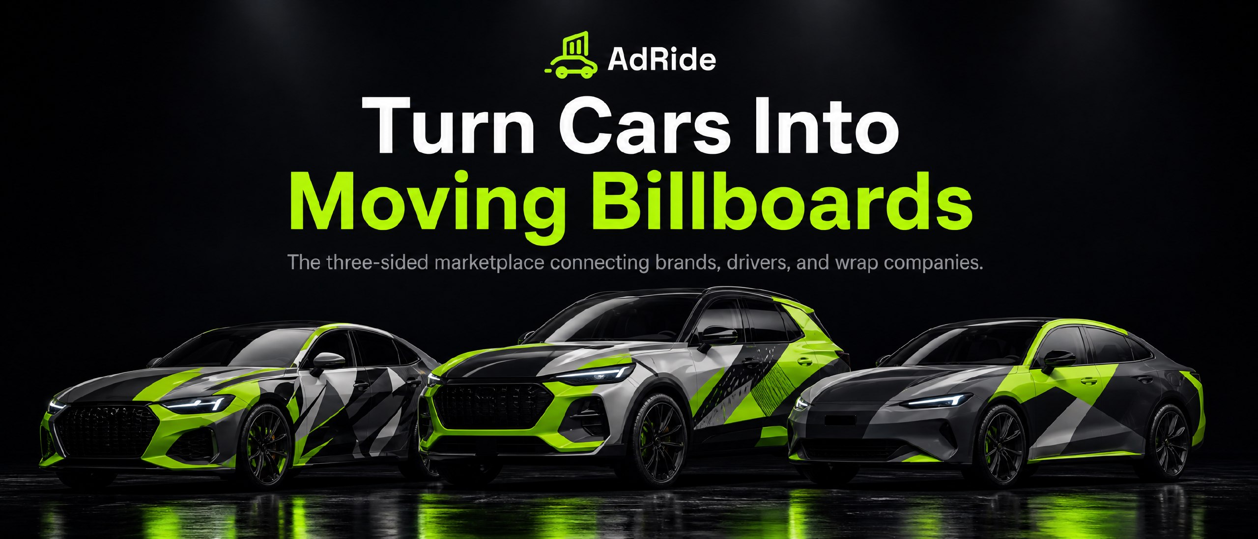 Turn Cars Into Moving Billboards - AdRide car wrap advertising marketplace